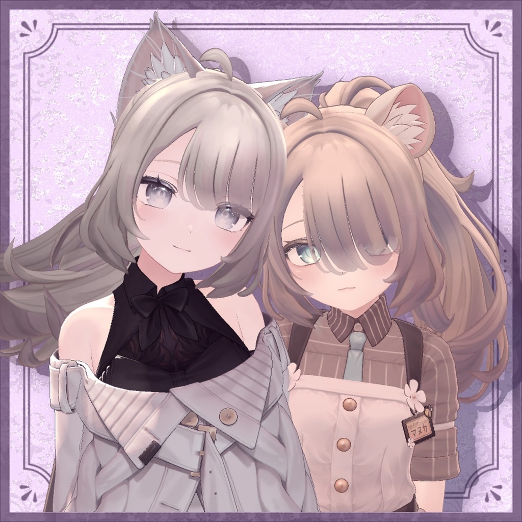 【18アバター対応】ハイポニーテールヘア -Ponytail hair-【PB対応】