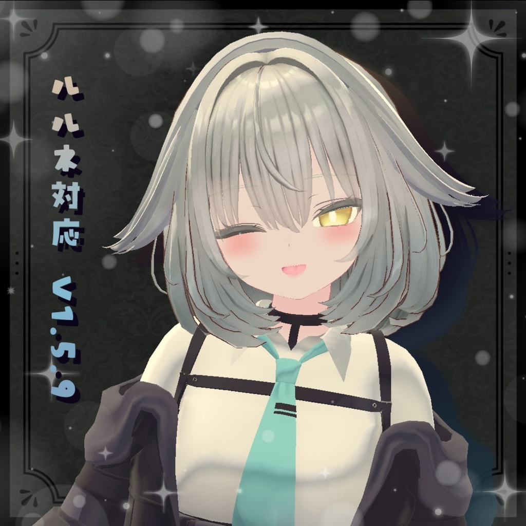 【33アバター対応】ふわもふミディアムヘア -Fuwamofu Medium Hair-【PB対応】