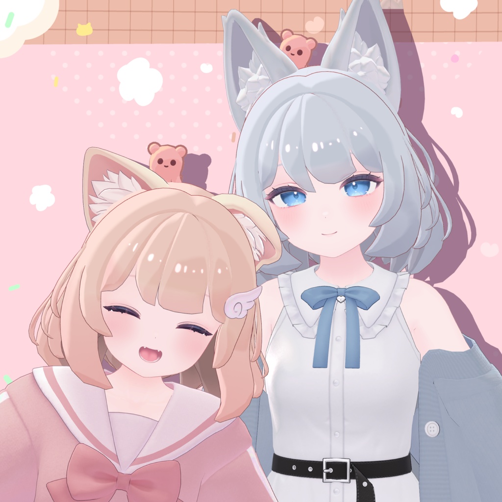 【17アバター対応】メンダコ・ミディアムヘア -Mendako Medium Hair-【PB対応】