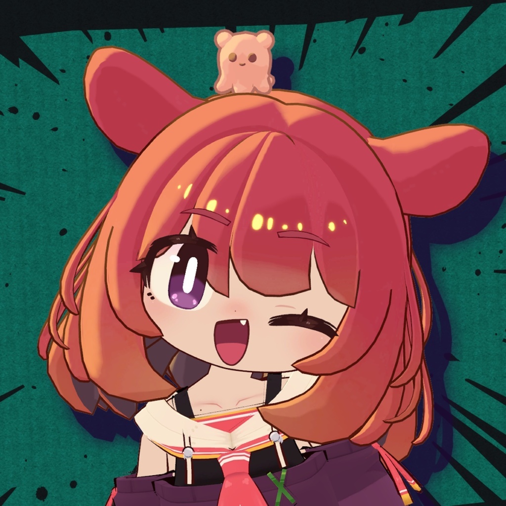 【17アバター対応】メンダコ・ミディアムヘア -Mendako Medium Hair-【PB対応】