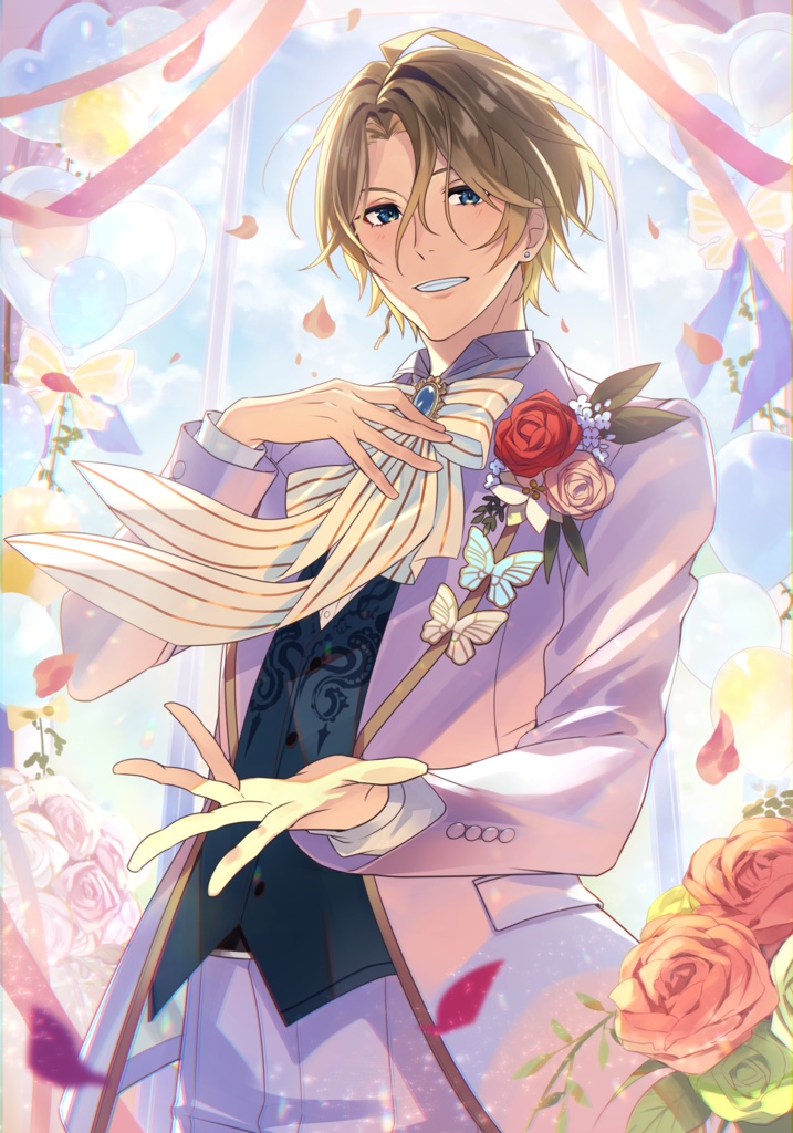 【ジューンブライド】スマホリング 柊雨