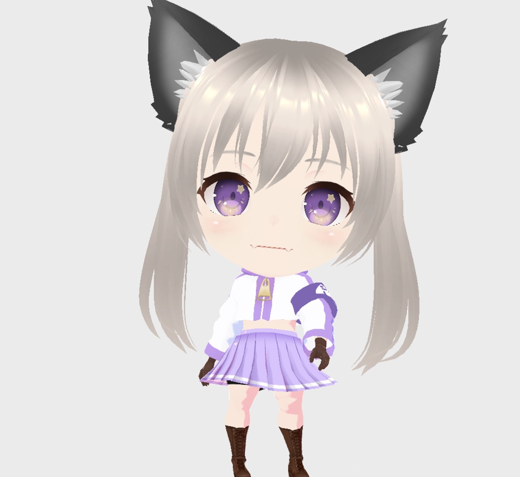 ミニロキロキ団団員女子　VRoid　VRMデータ
