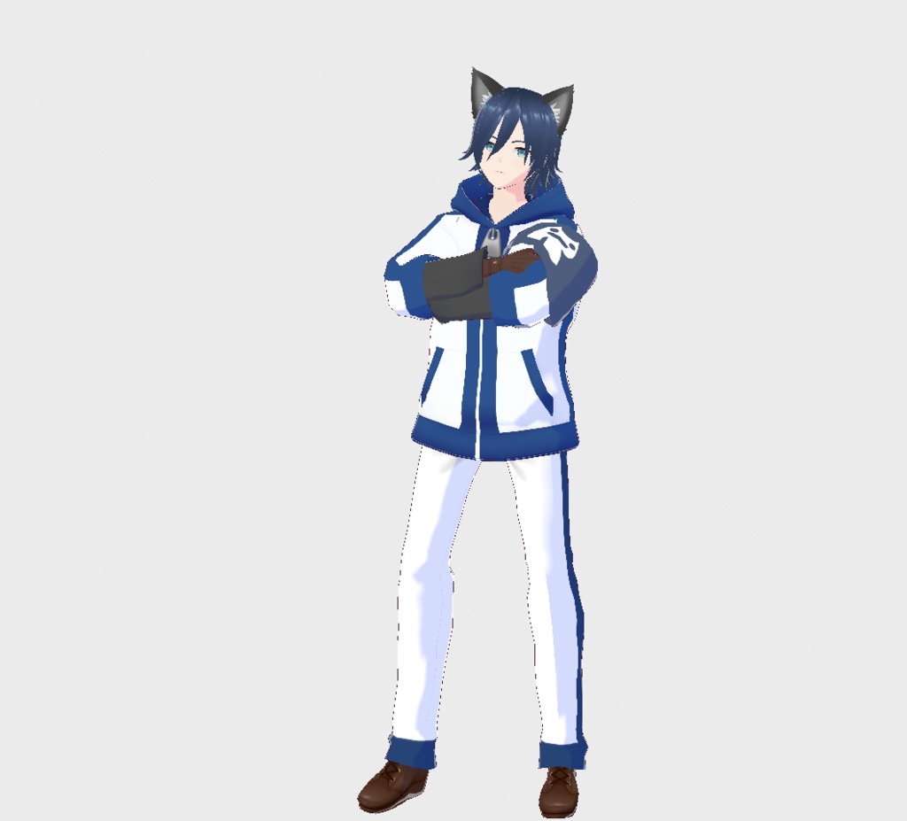 団員青ちゃん　 VRoid　VRMデータ