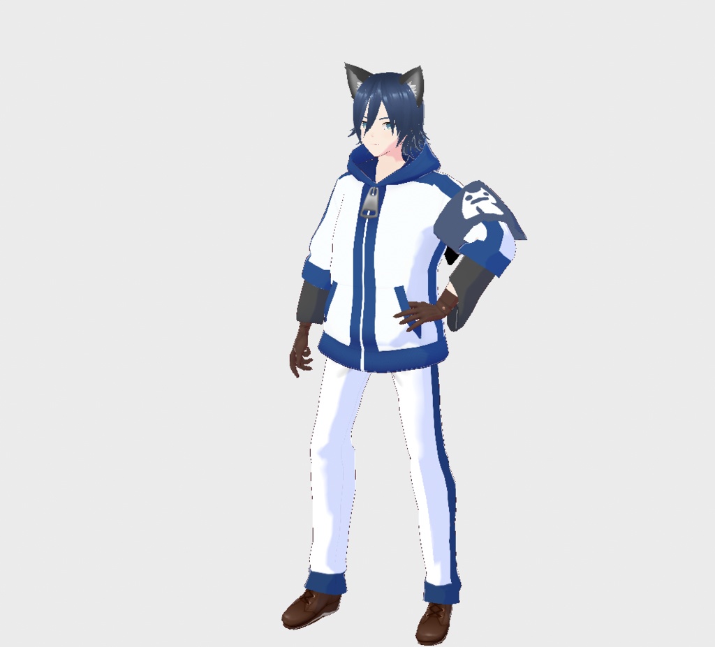 団員青ちゃん VRoid VRMデータ