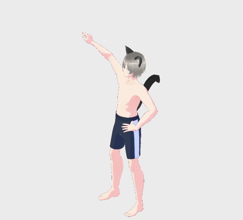 男子水着 VRoid VRMデータ