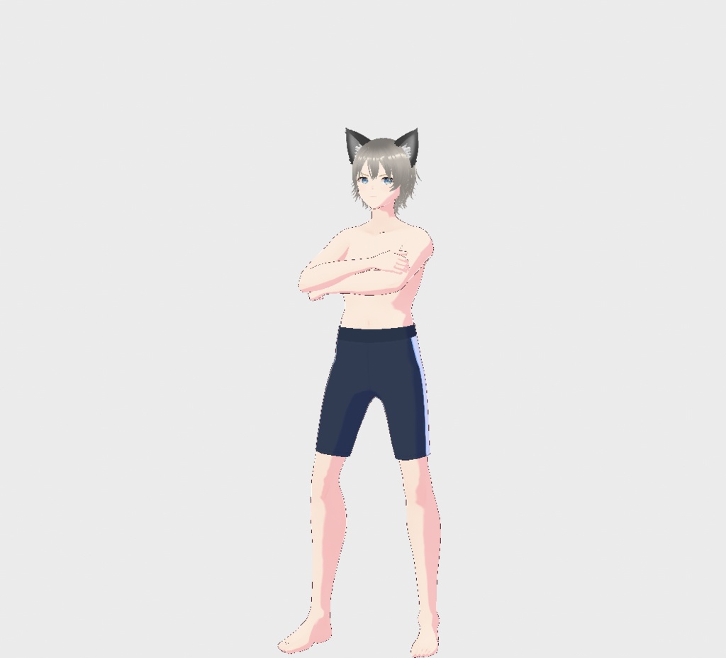 団員男子水着　 VRoid　VRMデータ
