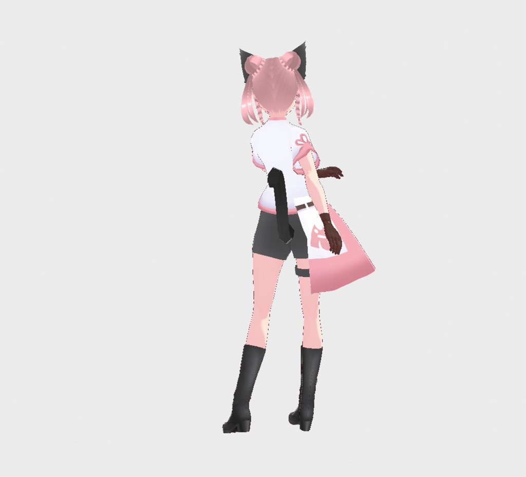 ロキロキ団員桃ちゃん VRoid VRMデータ