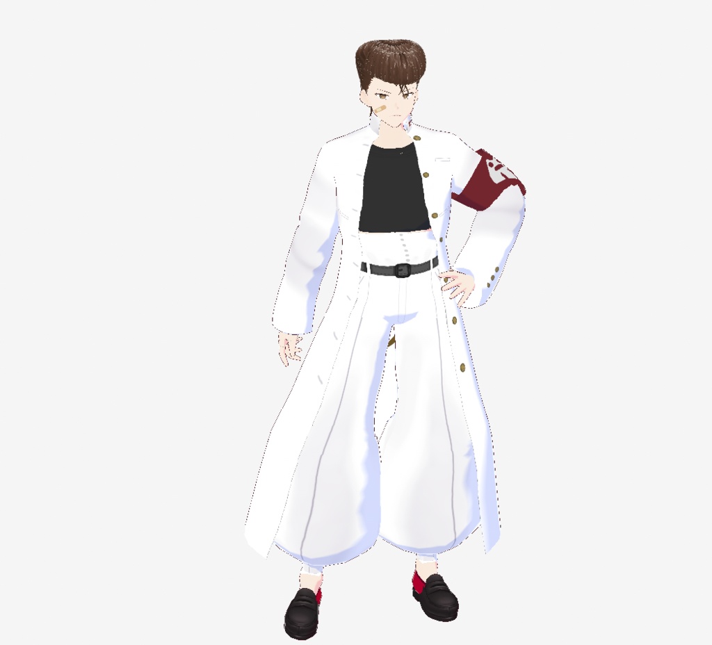 リーゼント　VRoidデータ　VRMデータ