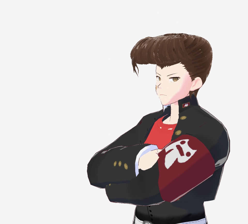 リーゼント VRoidデータ VRMデータ