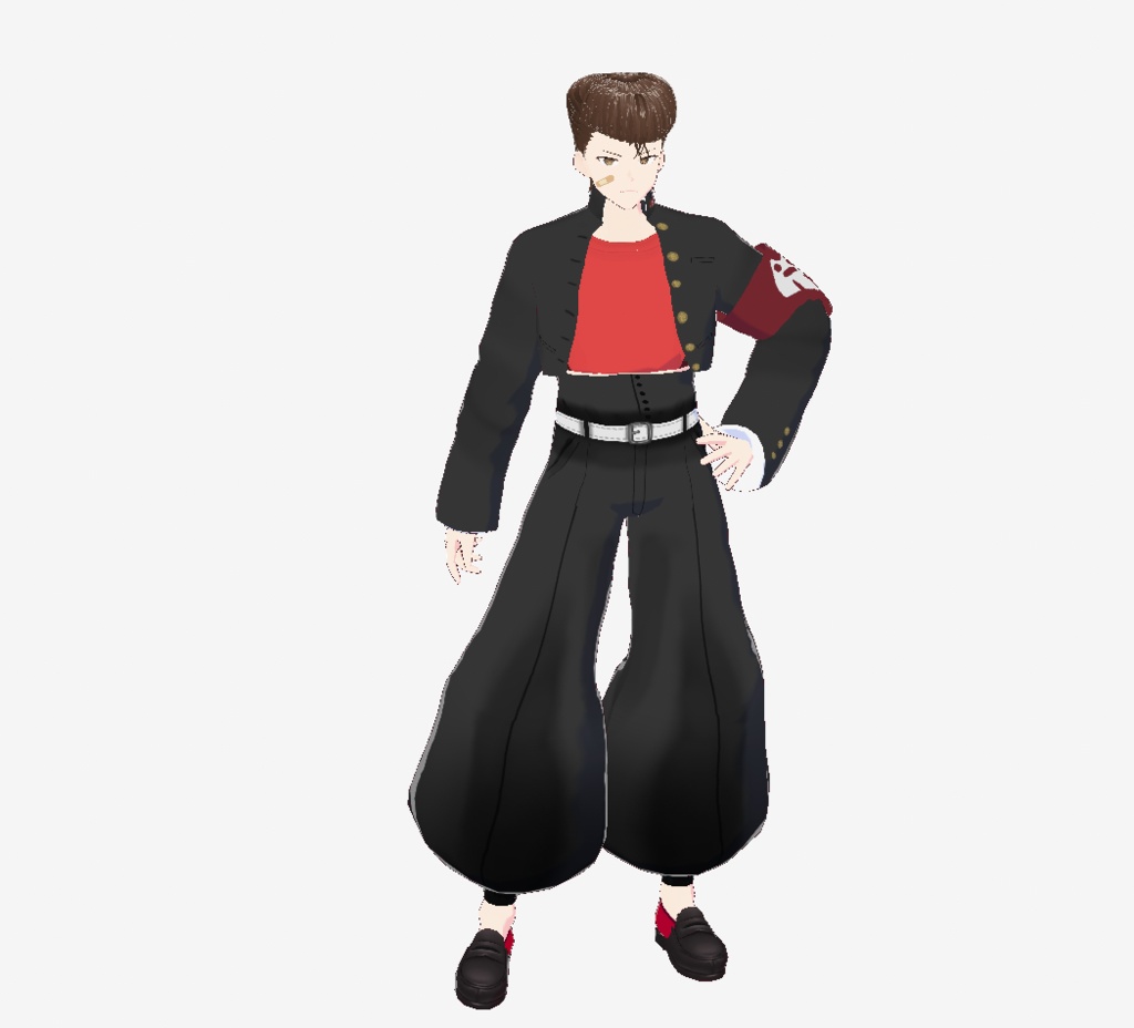 リーゼント VRoidデータ VRMデータ