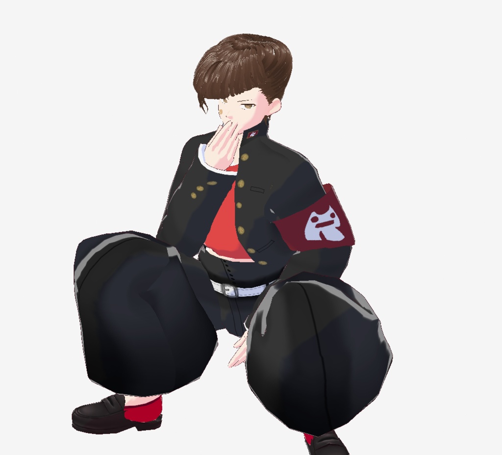 リーゼント VRoidデータ VRMデータ