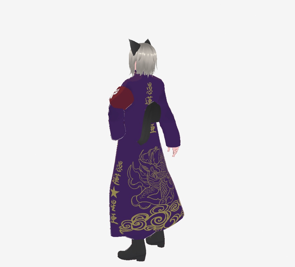 ロキロキ団特攻服 愚漣★星亜VRoidデータ