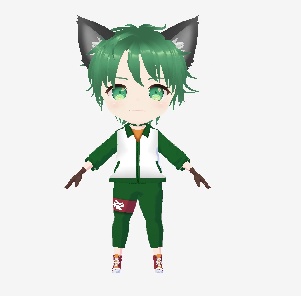 ロキロキ団三等身セット団員服バージョンVRMデータ