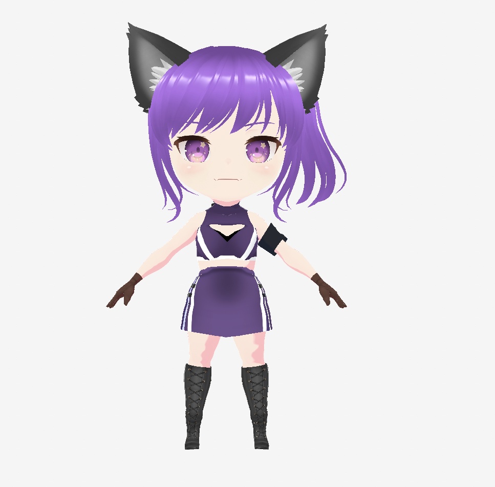 ロキロキ団三等身セット団員服バージョンVRMデータ