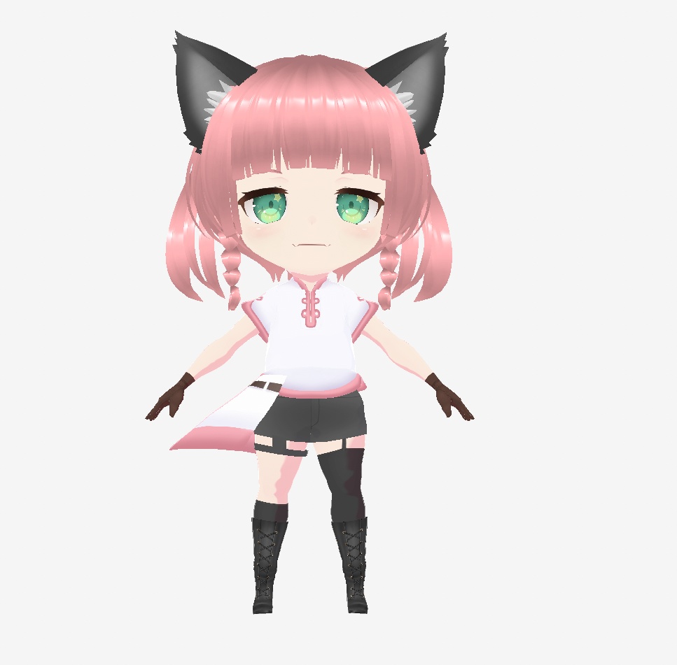 ロキロキ団三等身セット団員服バージョンVRMデータ