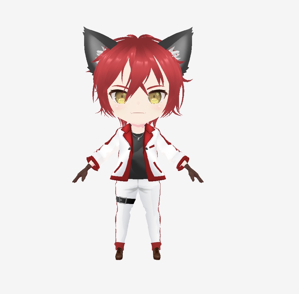 ロキロキ団三等身セット団員服バージョンVRMデータ