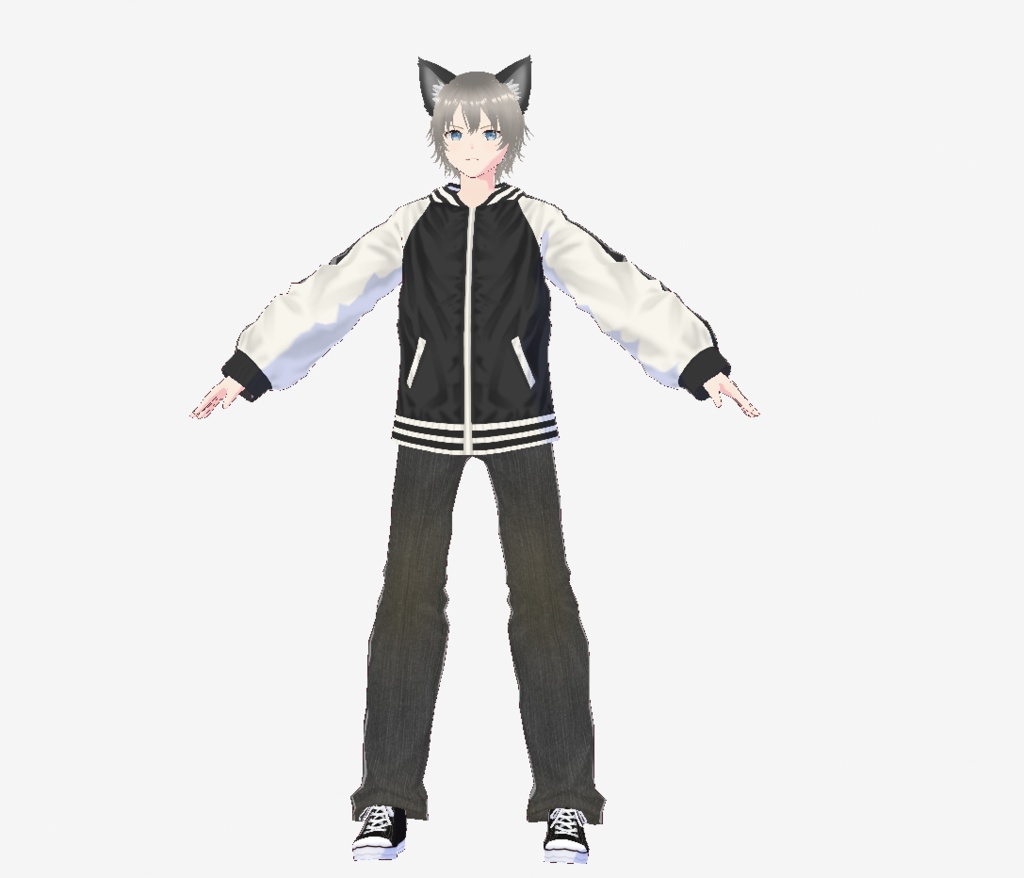 ロキロキ団、愚蓮★星亜用スカジャンVroidデータ、VRMデータ