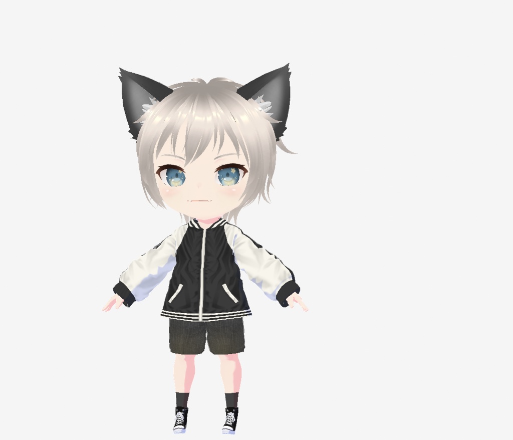 ロキロキ団、愚蓮★星亜用スカジャンVroidデータ、VRMデータ