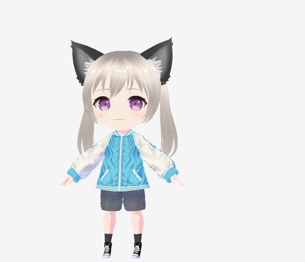 ロキロキ団、愚蓮★星亜用スカジャンVroidデータ、VRMデータ