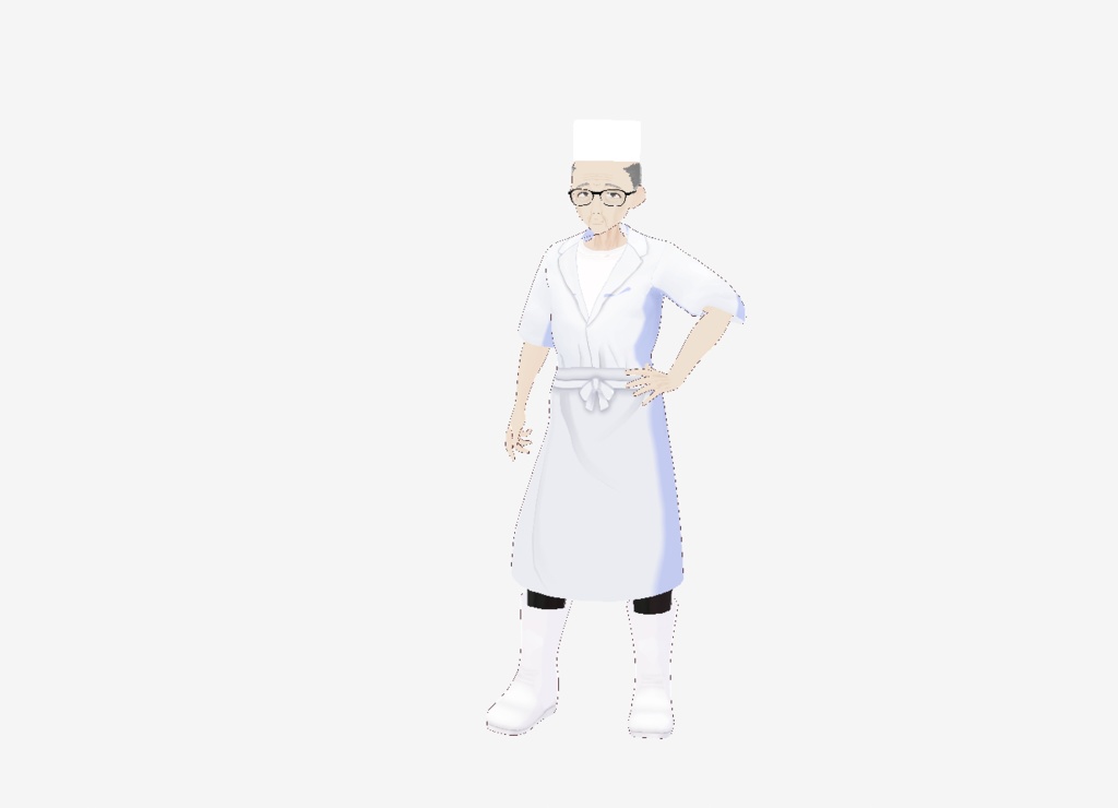 誰に需要があるのだろう…おっさんアバター(スーツ&ももひき&ラーメン屋&よっぱらい&本屋) Vroidデータ、VRMデータ
