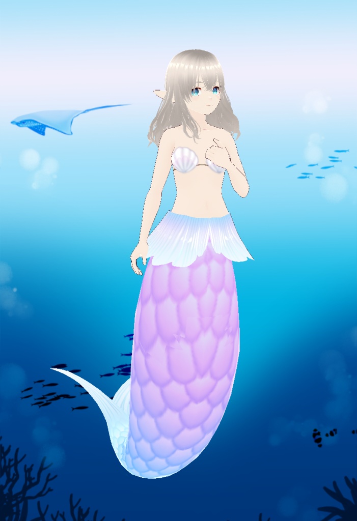 人魚　 VRMデータ