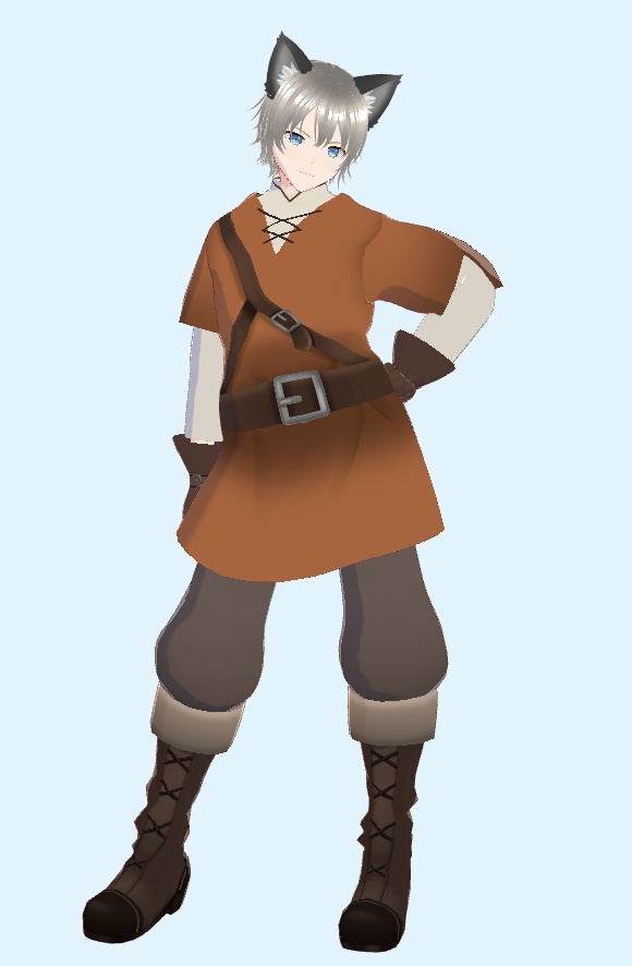 ロキロキ団勇者服 VRoidデータ Vrmデータ 色多数