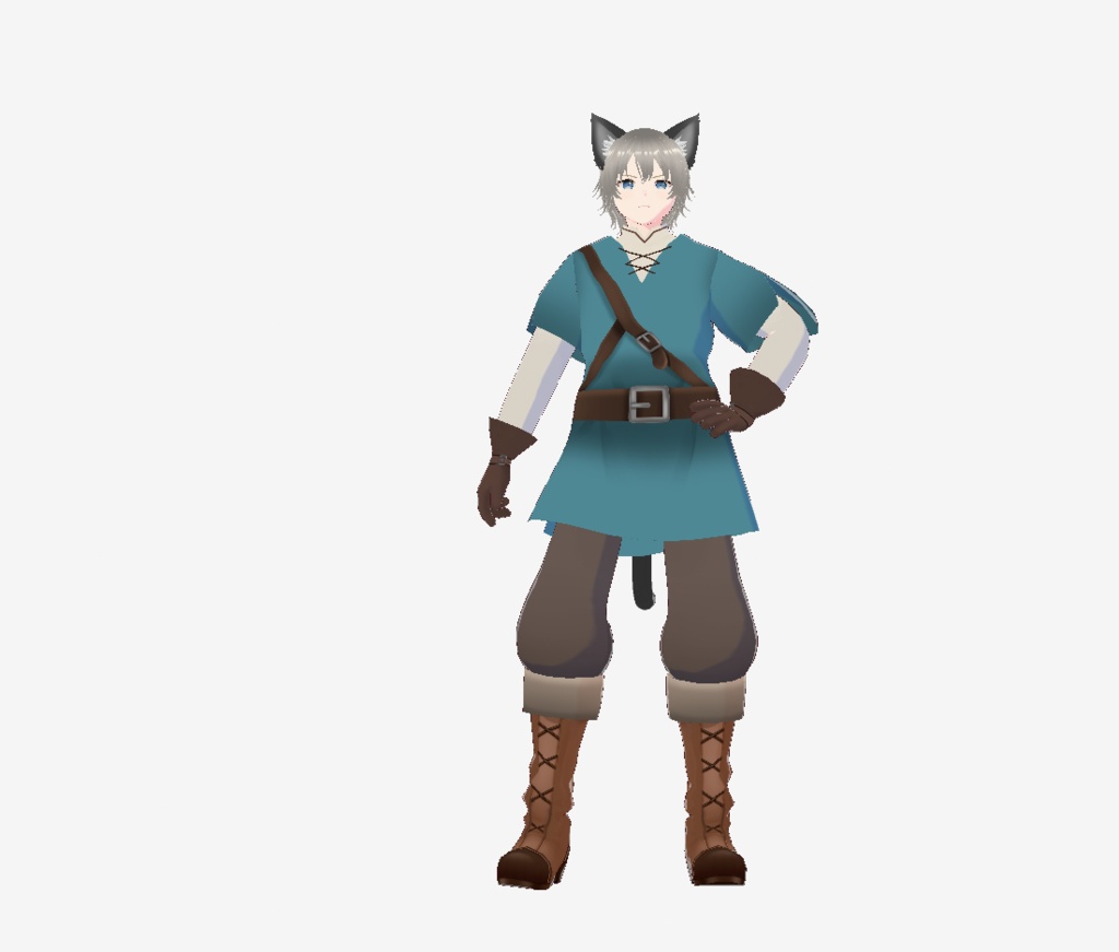 ロキロキ団勇者服　VRoidデータ Vrmデータ　色多数