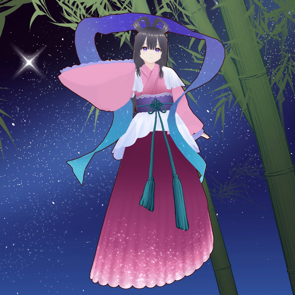 織姫 Vroid・VRMデータ入り