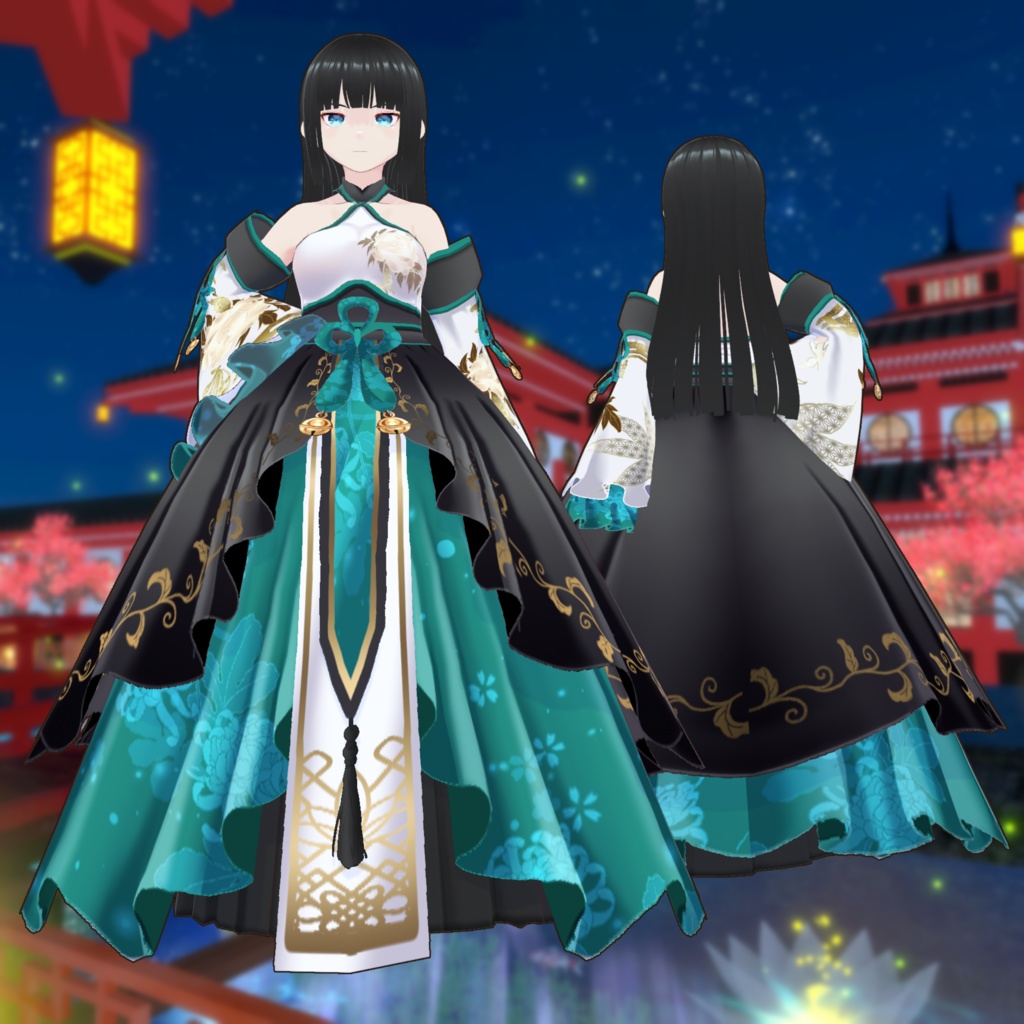 中華女帝 Vroid・VRMデータ入り