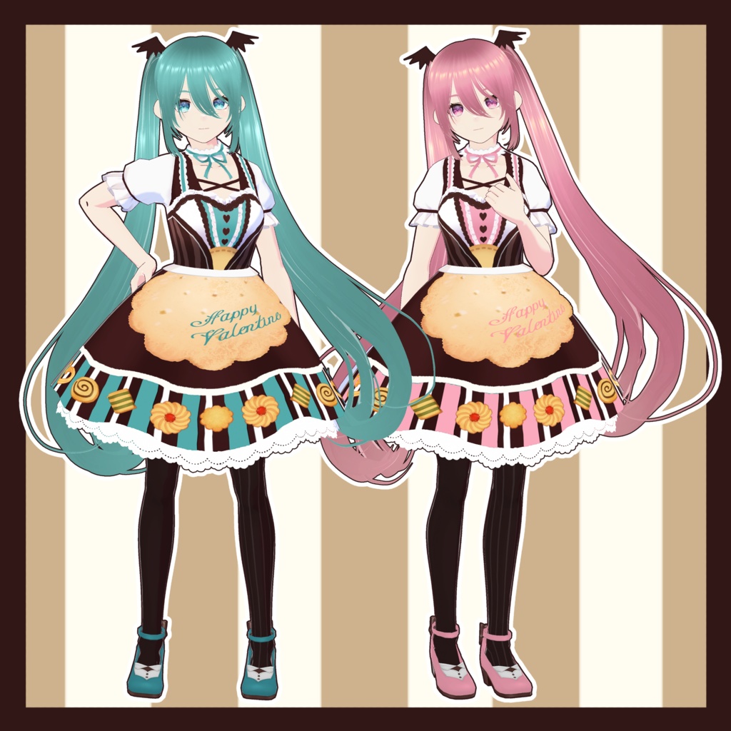 バレンタイン2026　vrm・vroidデータ入り