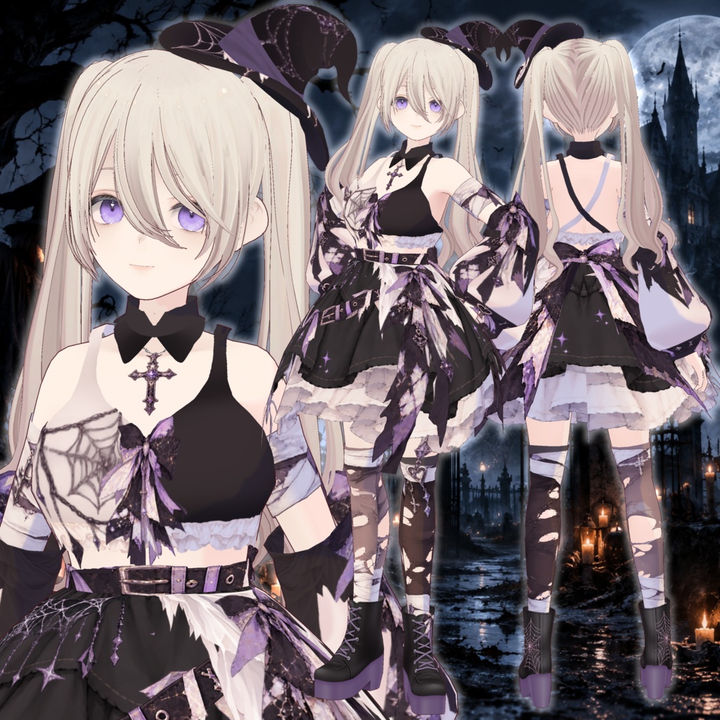 ハロウィン女の子2026　vrm・vroid・xwearデータ入り　★ワールドオープン前先行販売★