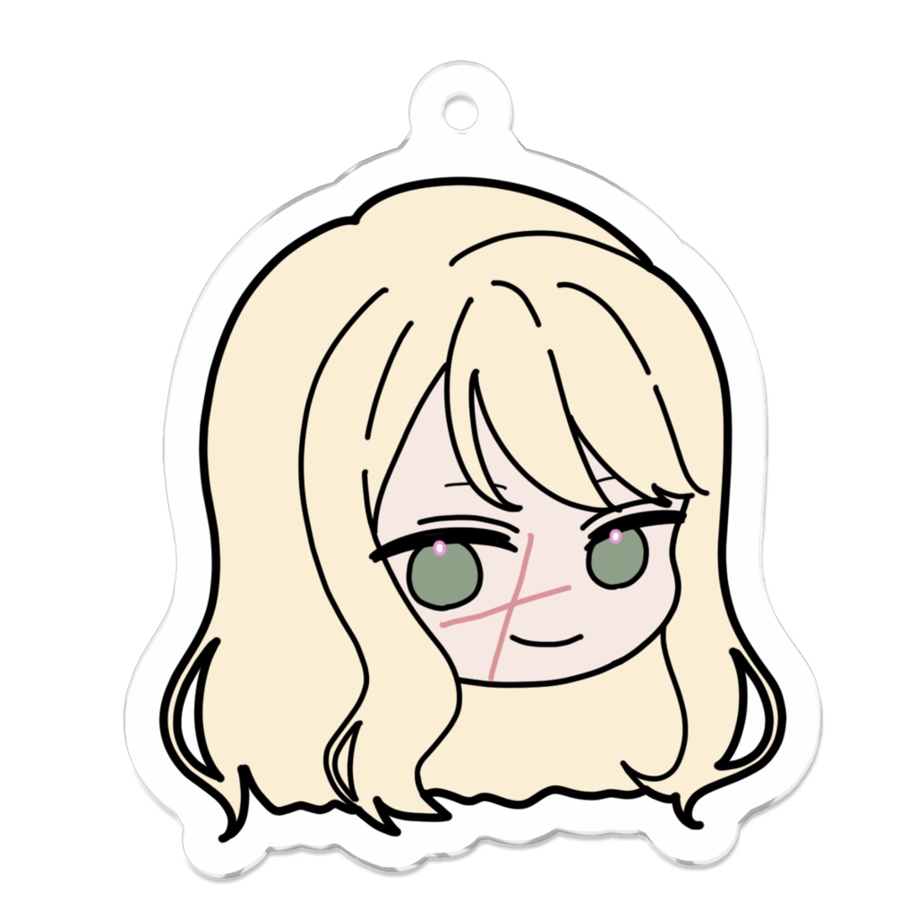 アクリルキーホルダー【ザラ】