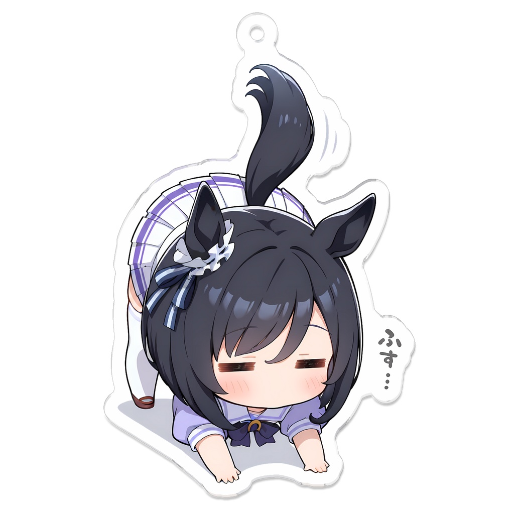 うまふす!ウマ娘キーホルダー【エイシンフラッシュ】