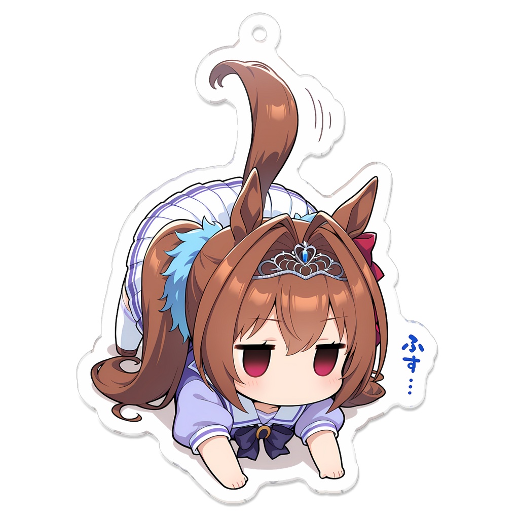 うまふす!ウマ娘キーホルダー【ダイワスカーレット】