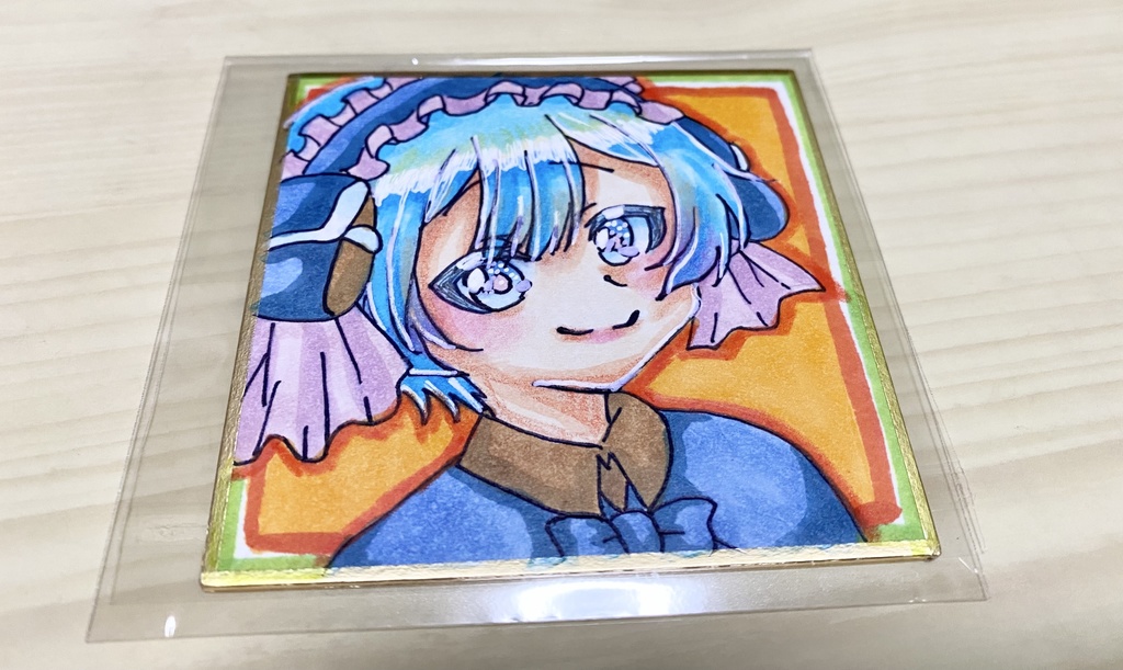メイドインアビス　あことま14層　豆色紙　マルルク(左向きver.)