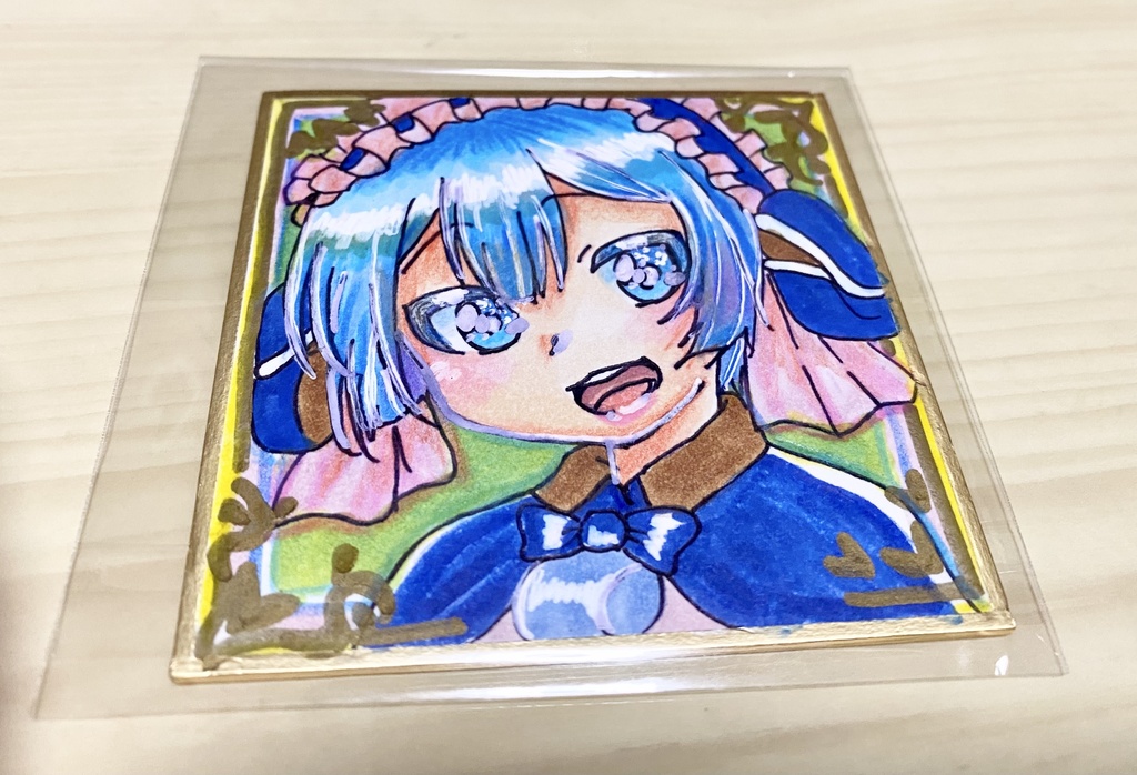メイドインアビス　あことま14層　豆色紙　マルルク(右向きver.)