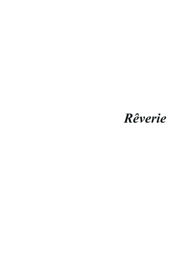 Rêverie