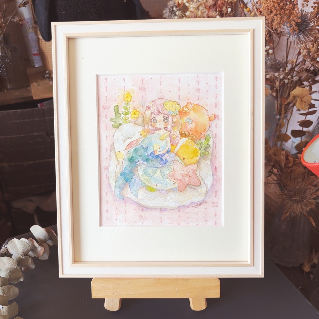 原画「癒される」