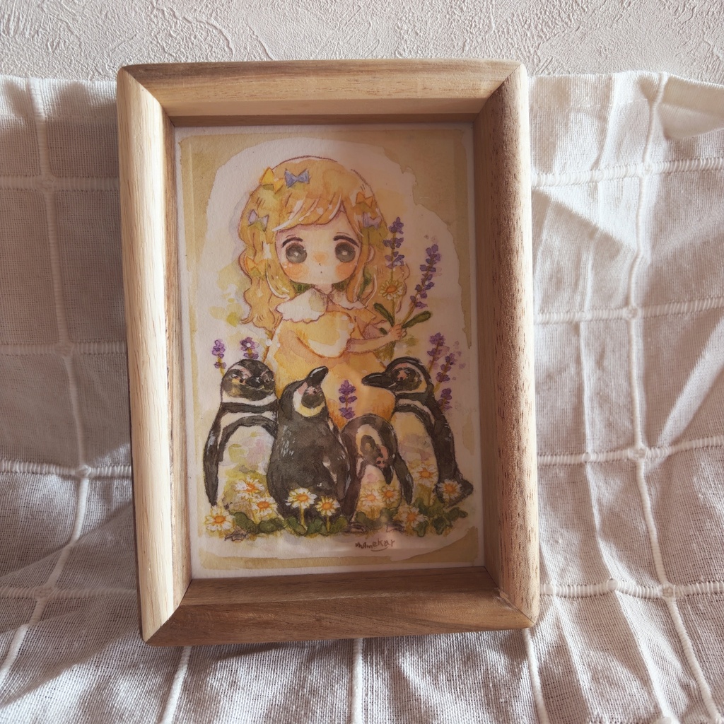 原画　ラベンダーの香り