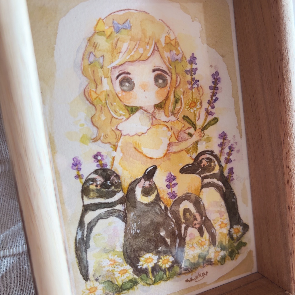 原画 ラベンダーの香り