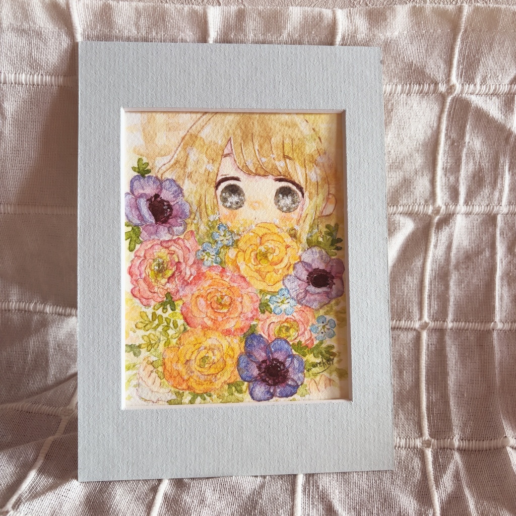 原画　春のときめき