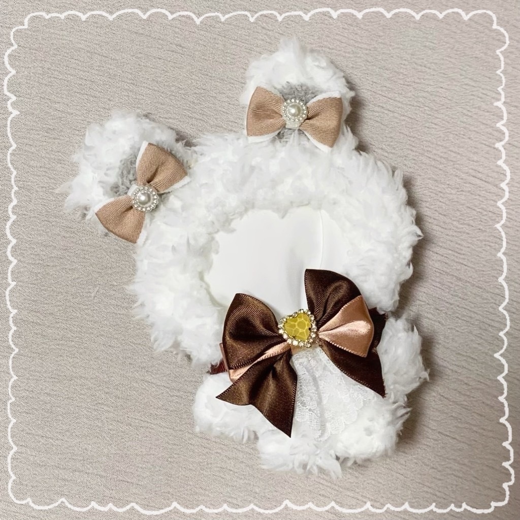 ぬい服 着ぐるみ 10cm 白くまさん