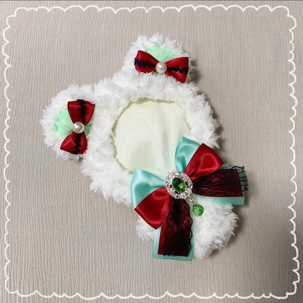 あんスタ 着ぐるみ 16cm バッグチャーム付き 黄緑×赤くまさん ZK7