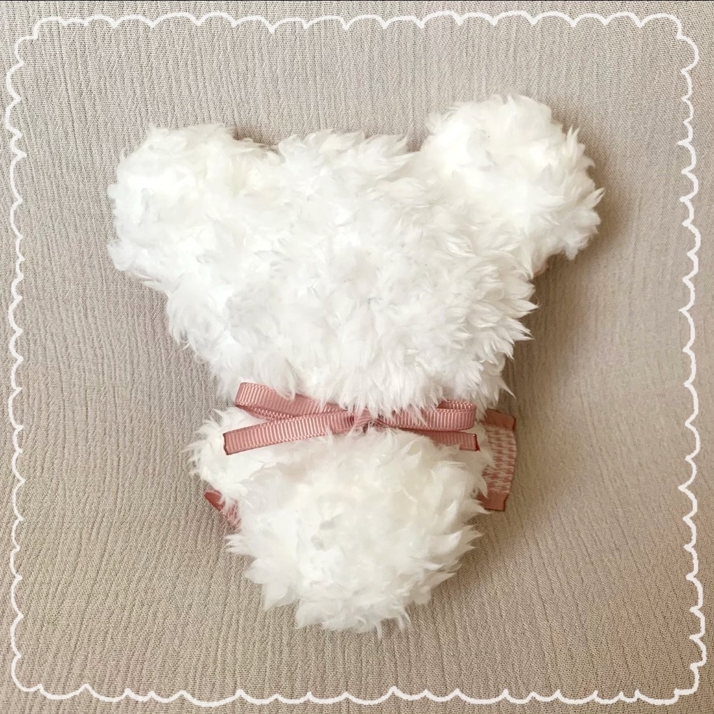 ぬい服 着ぐるみ 10cm スノーホワイトくまさん AK41