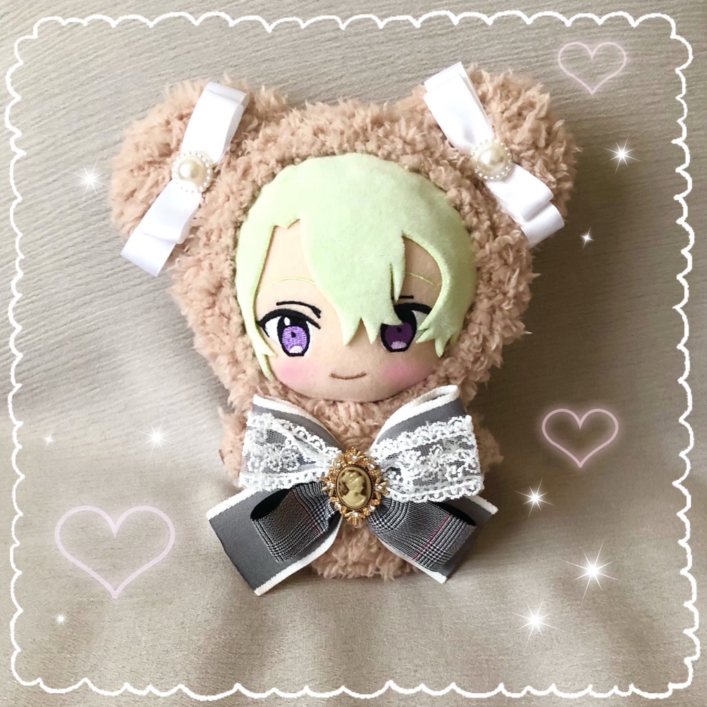 あんスタ ぬい服 着ぐるみ 16cm  くまさんバックチャーム付 AO84