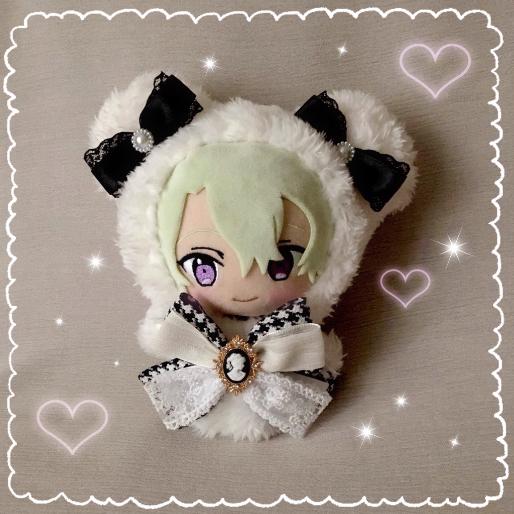 あんスタ ぬい服 着ぐるみ 16cm  くまさんバックチャーム付 AO85