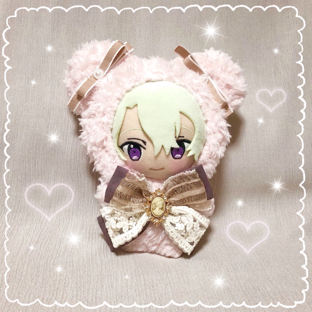 あんスタ ぬい服 着ぐるみ 16cm  くまさんバックチャーム付 AO106