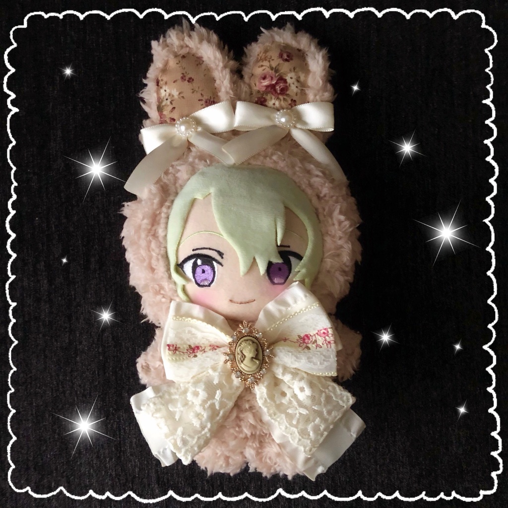 あんスタ ぬい服 着ぐるみ 16cm  うさちゃんバックチャーム付 AO155