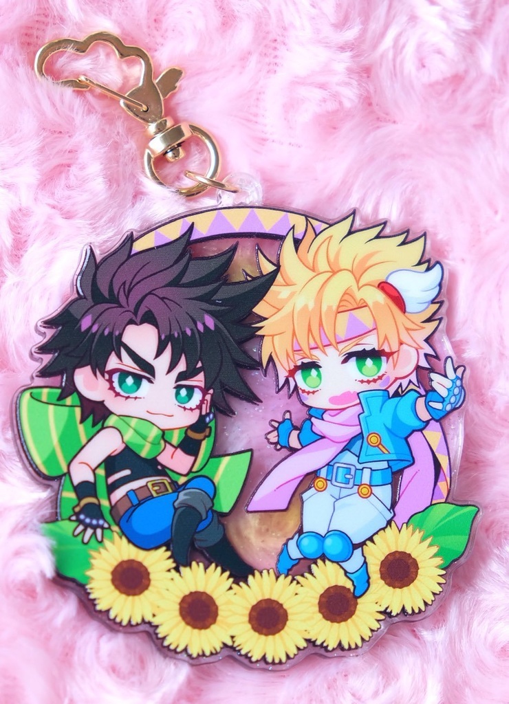 ▼ジョジョ 波紋戦士シャボンアクリルキーホルダー