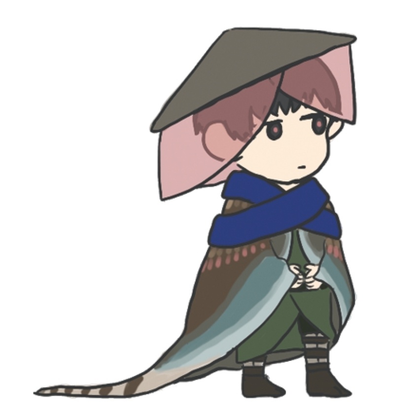 鳥モチーフ アクリルストラップ